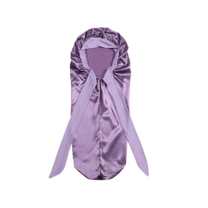 Long Silky Bonnet (Best For Long hair and braids).