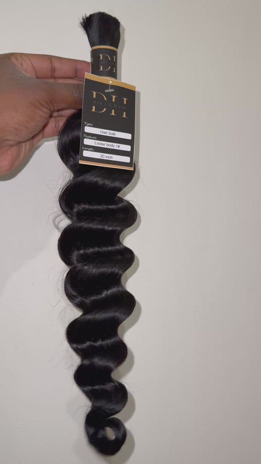 Loose body wave (most popular)