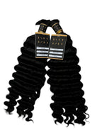Cheveux vierges ondulés profonds (tressage en vrac)