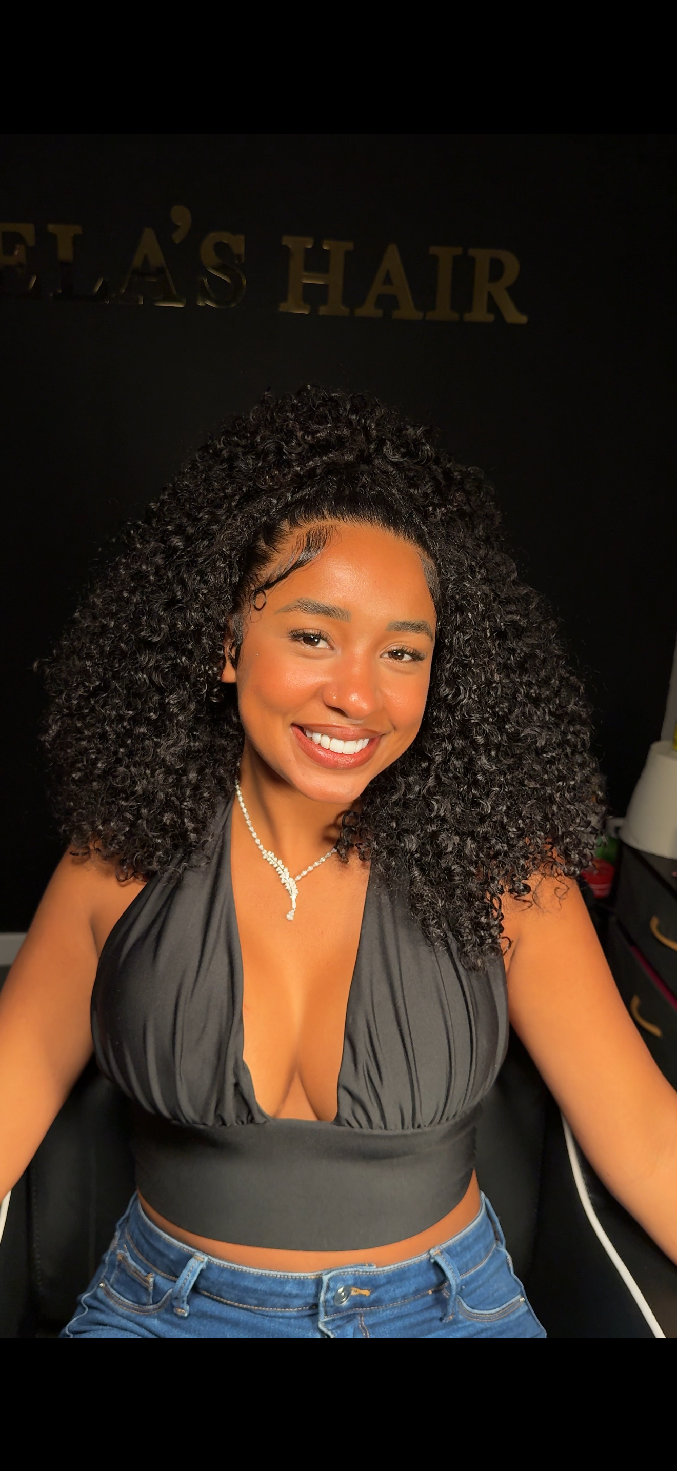 Cambodian Cloud Curl Half Wig ☁️