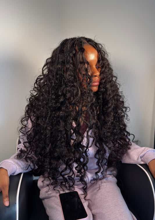 Loose body wave (most popular)