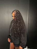 Cheveux vierges ondulés profonds (tressage en vrac)