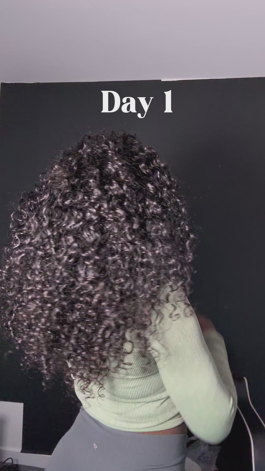 Indian Curly Half Wig