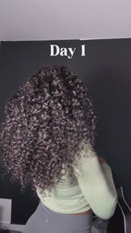 Indian Curly Half Wig