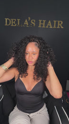 Indian Curly Half Wig