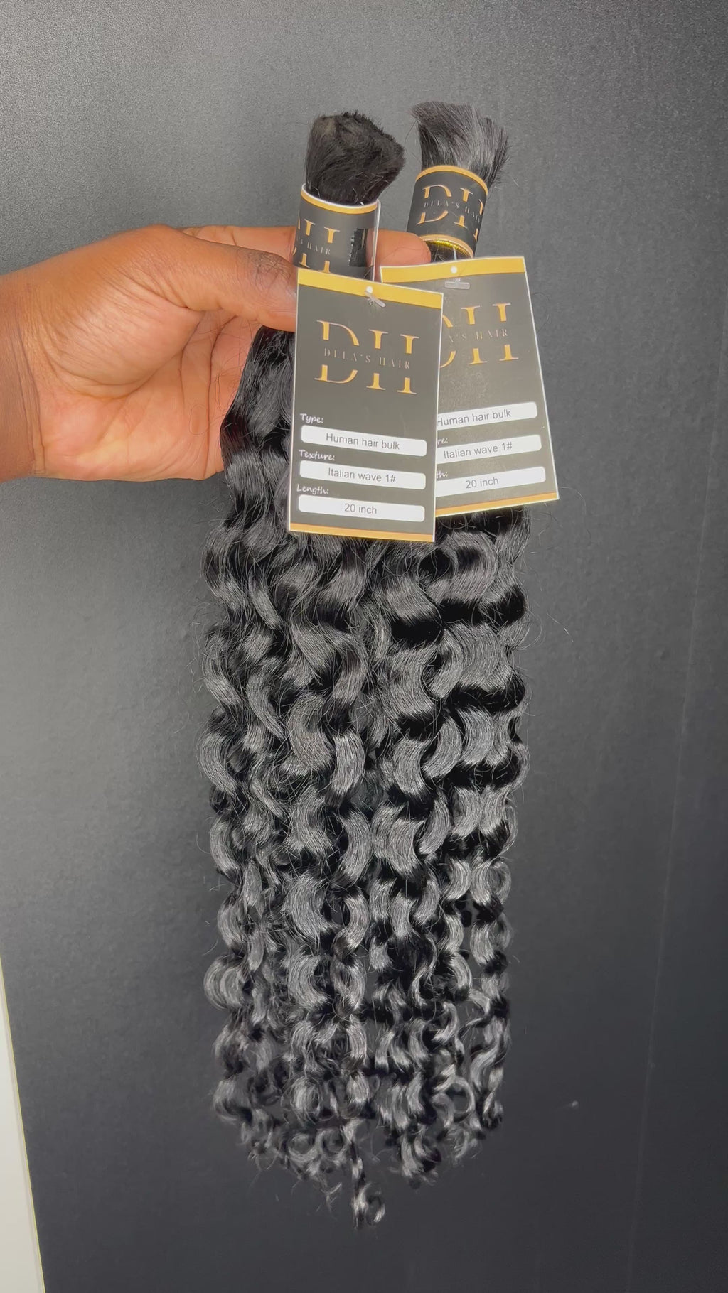 Italian wave virgin hair