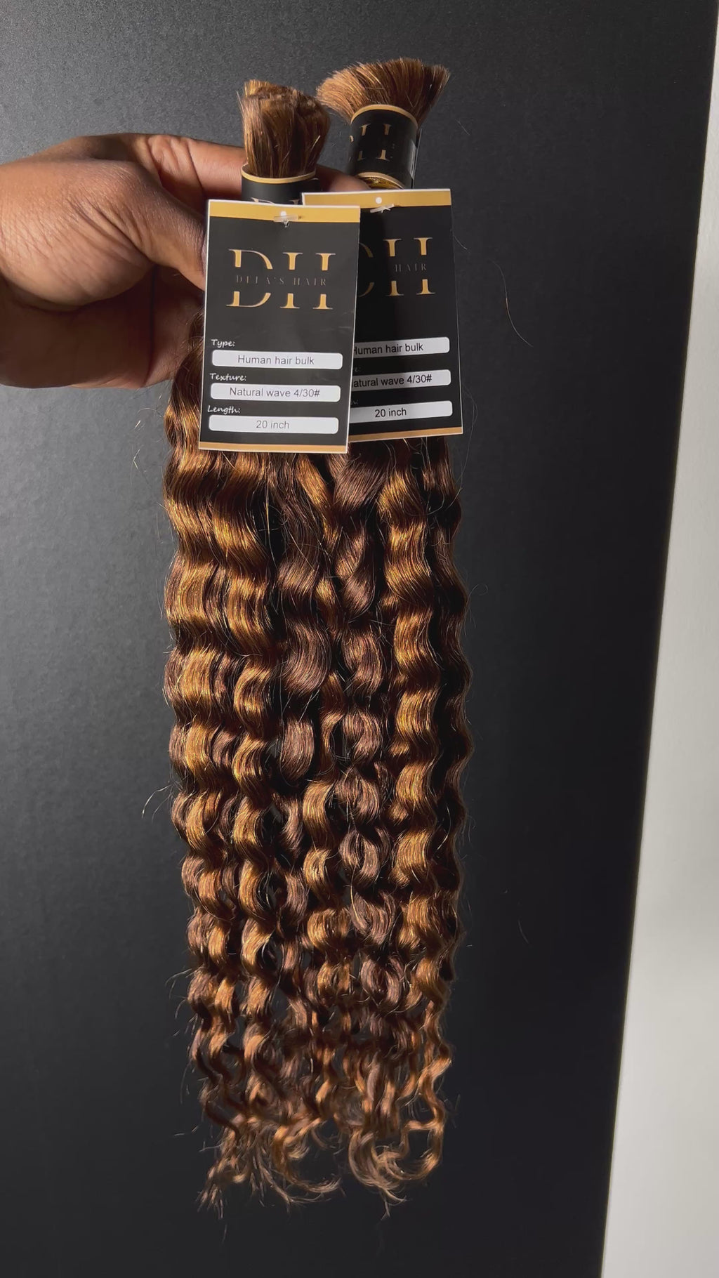 4/30 Natural wave virgin hair