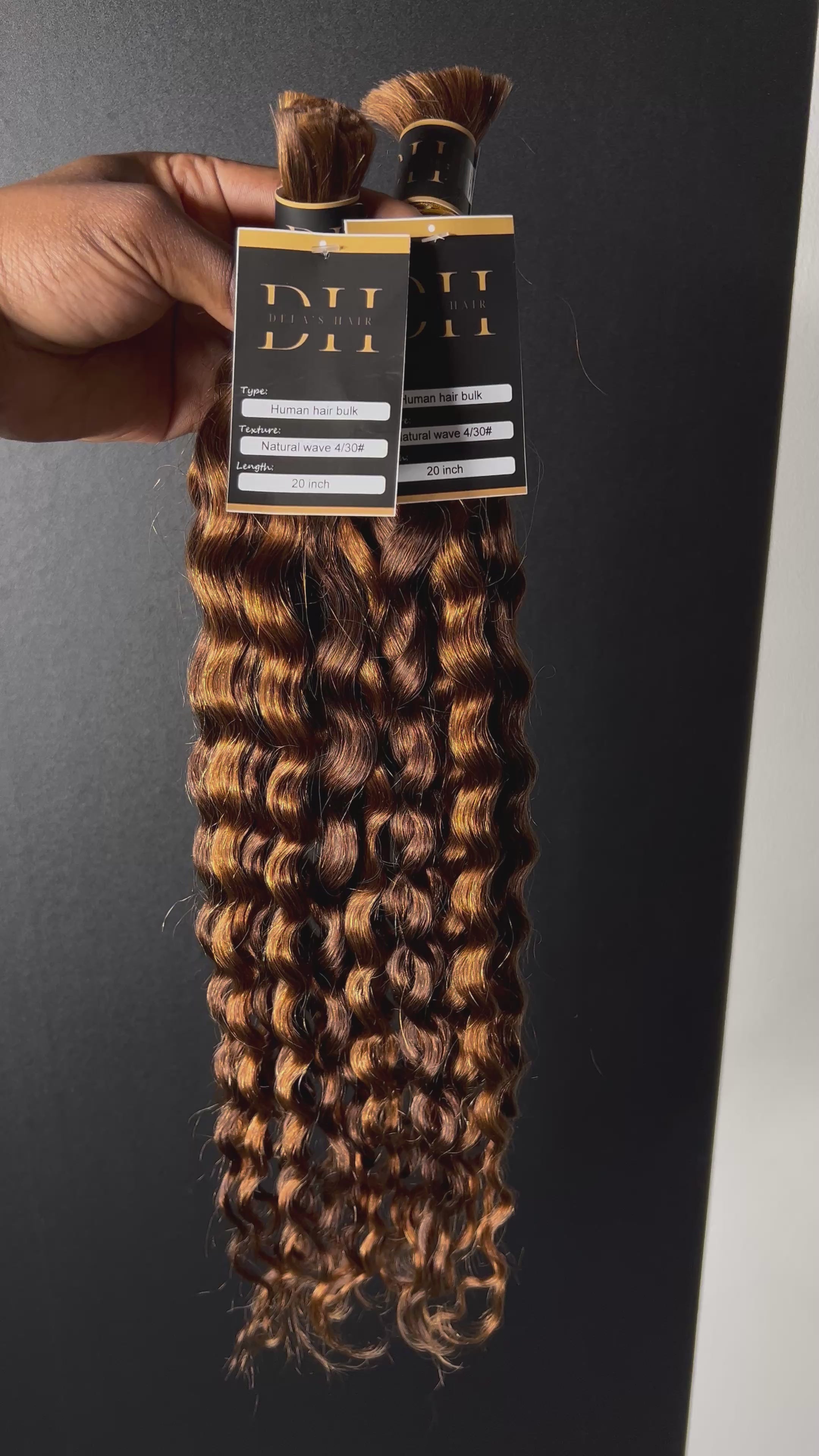 4/30 Natural wave virgin hair