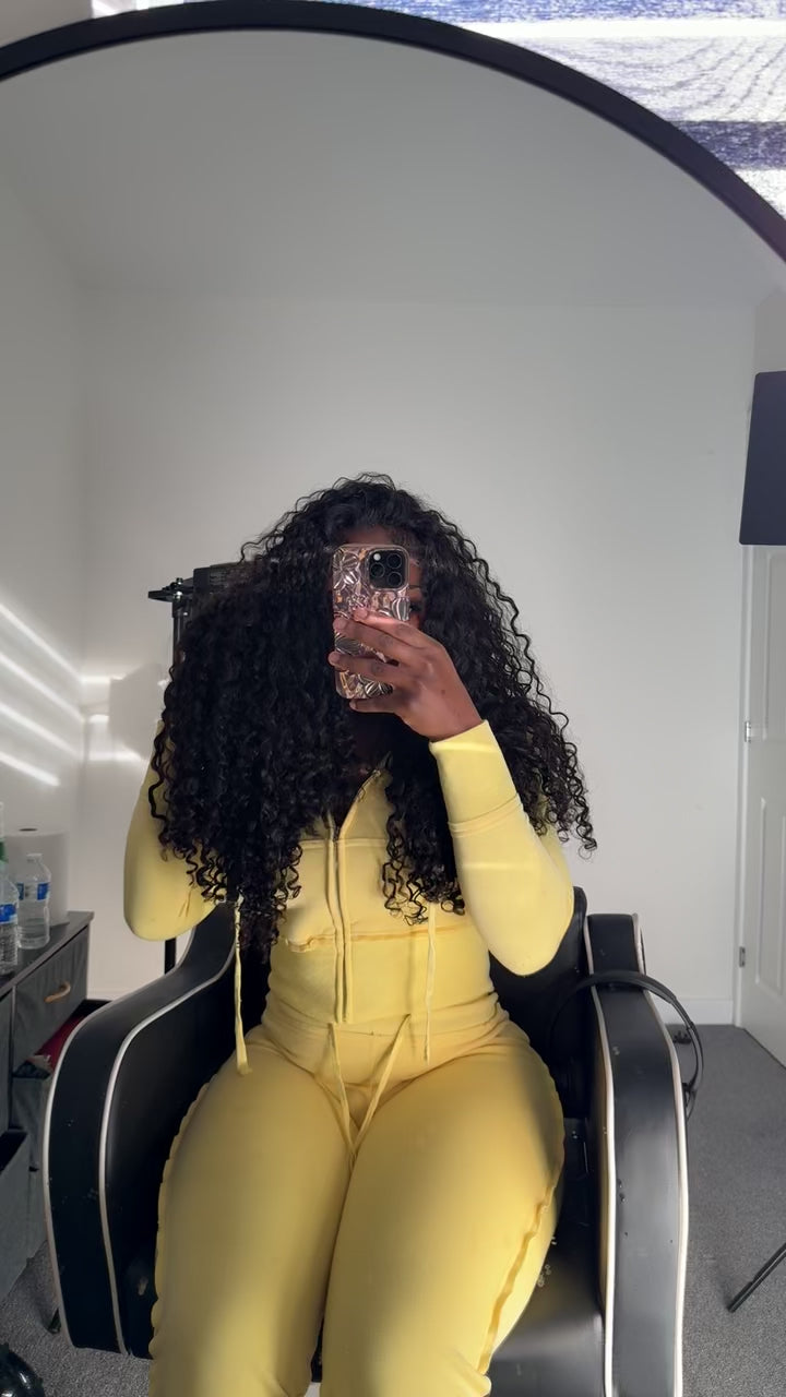 Raw Cambodian Curly (Double Drawn)