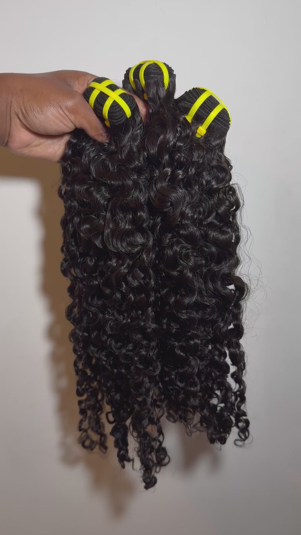 Raw Burmese Curly Hair
